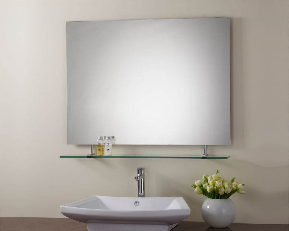 Mirrors with Shelving